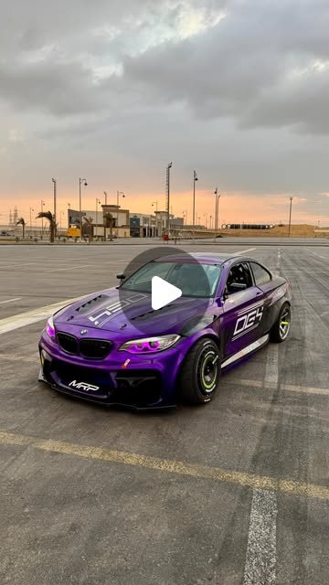 A BMW F22 drift build
